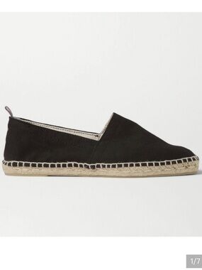 NEW Castaner Men's Black Espadrilles (Size 9.5 US, 43 EU)